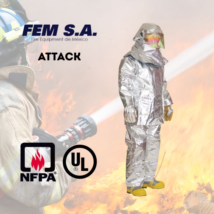 Traje de Bombero femsa attack