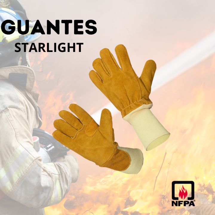 Guantes para bombero brigadista