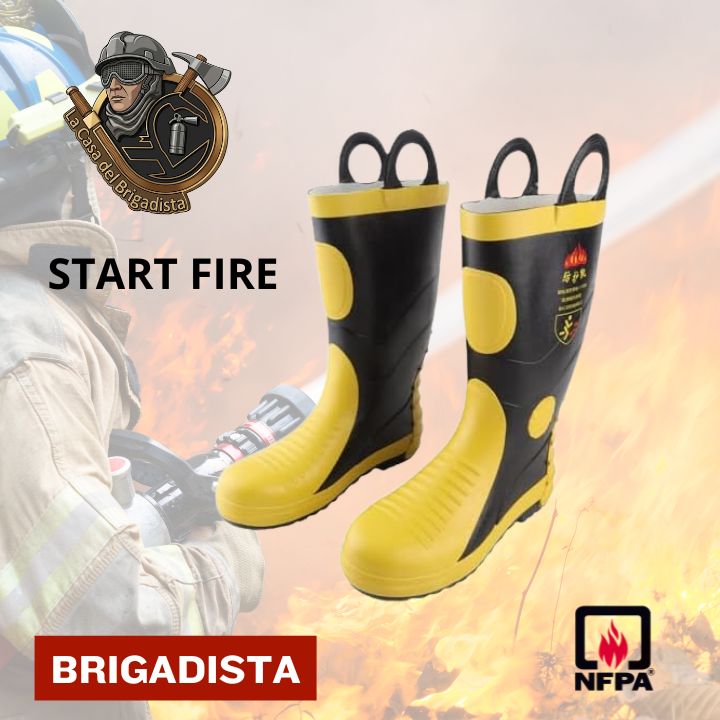 botas para bombero brigadista
