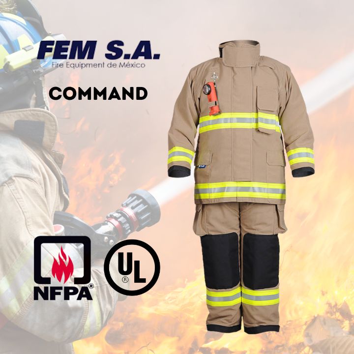 traje de bombero femsa command